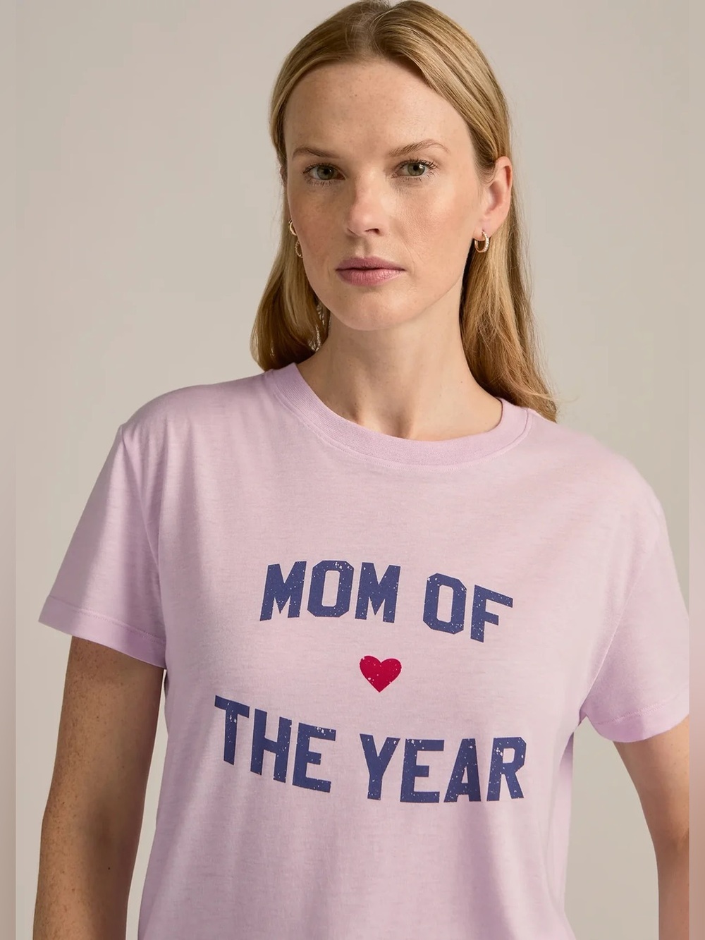 Favorite Daughter Mom Of The Year Tee - Wisteria Pink Size Medium - Picture 2 of 14